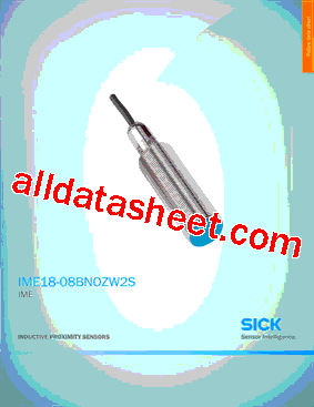 IME18-08BNOZW2S型号图片