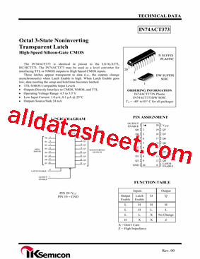 IN74ACT373型号图片