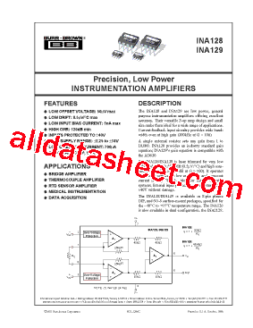 INA128UA型号图片