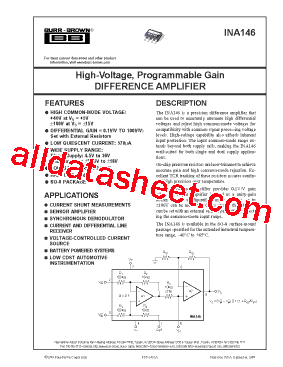 INA146UA型号图片