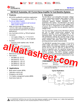 INA186A1QDBVRQ1型号图片