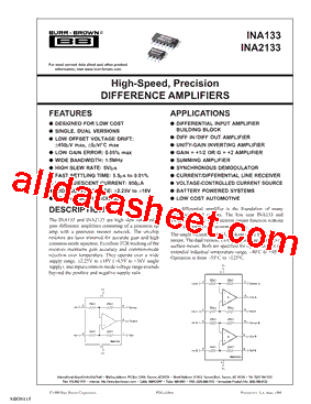 INA2133U/2K5型号图片