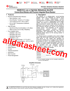 INA250A4型号图片
