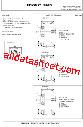 INC2002AX型号图片