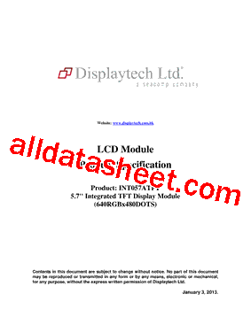 INT057ATFT型号图片