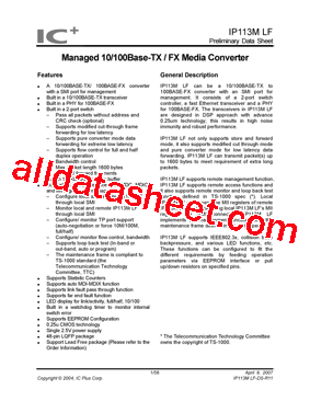 IP113MLF-DS-R08型号图片