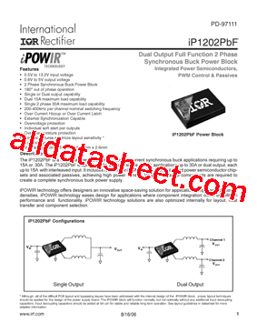 IP1202PBF型号图片