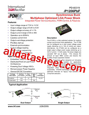 IP1206PBF型号图片