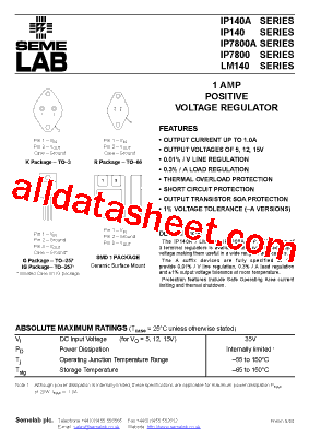 IP140SMD-15型号图片