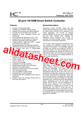 IP1726LF-DS-R06型号图片