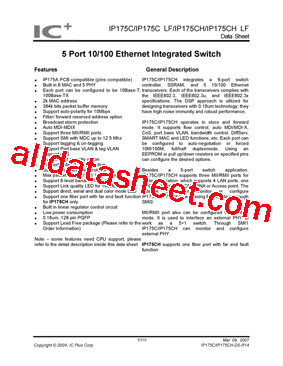 IP175C-DS-R01型号图片