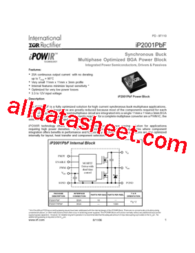 IP2001PBF型号图片