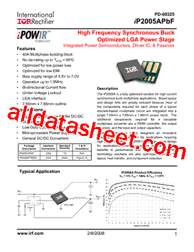 IP2005APBF型号图片