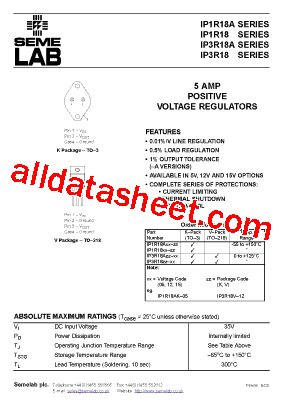 IP3R18AK-12型号图片