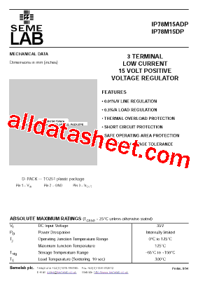 IP78M15ADP型号图片