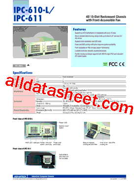 IPC-610MB-00LBE型号图片