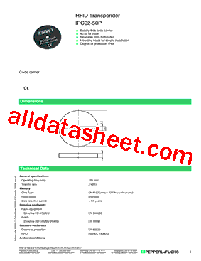 IPC02-50P型号图片