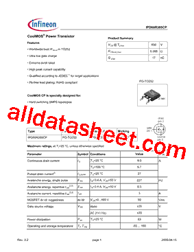 IPD60R385CP_09型号图片