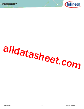 IPD80R2K4P7型号图片