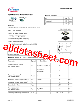 IPG20N10S4-36A_15型号图片