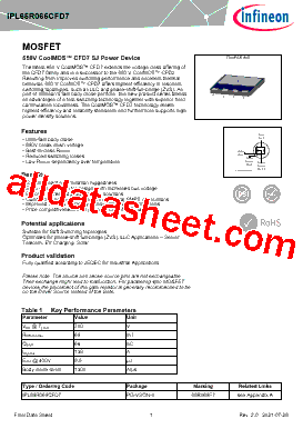 IPL65R065CFD7型号图片