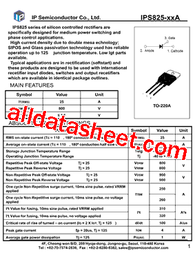 IPS825-40A型号图片