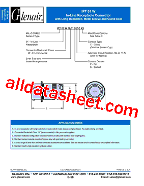 IPT01W18-11SZC型号图片