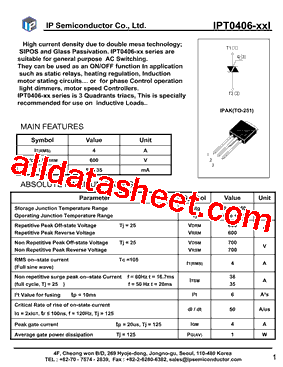 IPT0406-05I型号图片