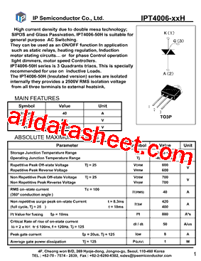 IPT4006-50H型号图片