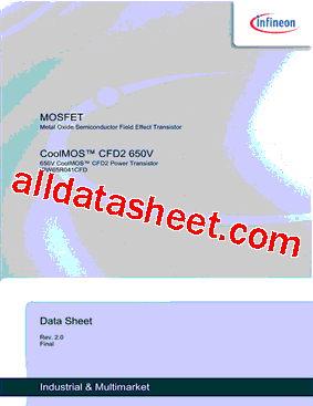 IPW65R041CFD型号图片