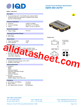 IQXO-582-AUTO型号图片