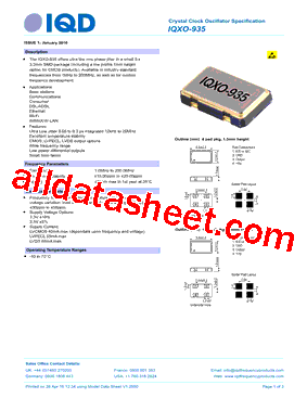 IQXO-935型号图片