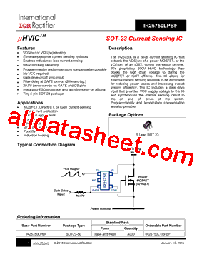 IR25750LPBF_15型号图片