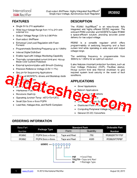 IR3892MTR1PBF型号图片