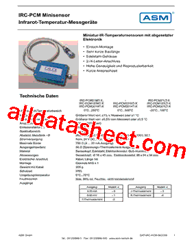 IRC-PCM301HT-X型号图片