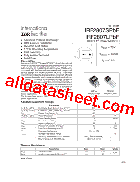 IRF2807SPBF_15型号图片