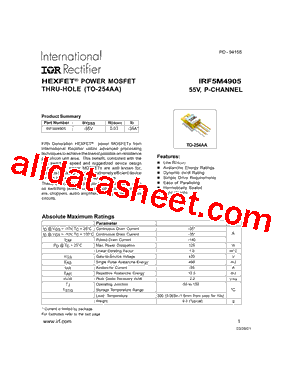 IRF5M4905_15型号图片