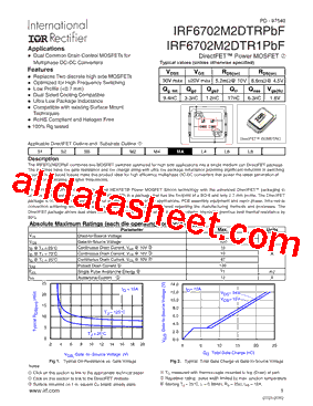 IRF6702M2DTRPBF型号图片