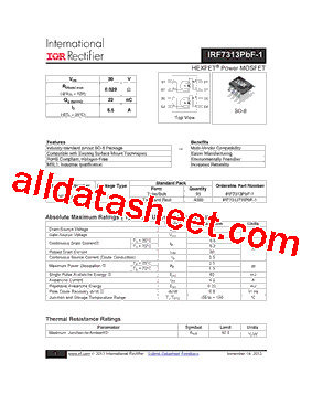 IRF7313PBF-1_15型号图片