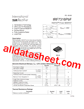 IRF7316PBF_15型号图片