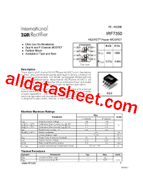 IRF7350型号图片