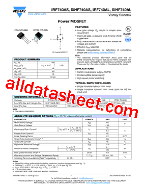 IRF740AS_V01型号图片