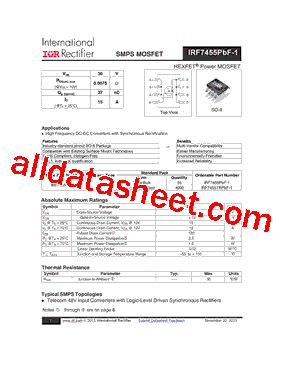 IRF7455PBF-1_15型号图片