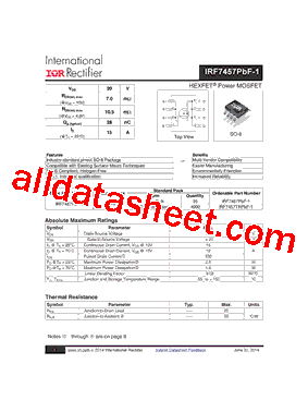 IRF7457PBF-1型号图片