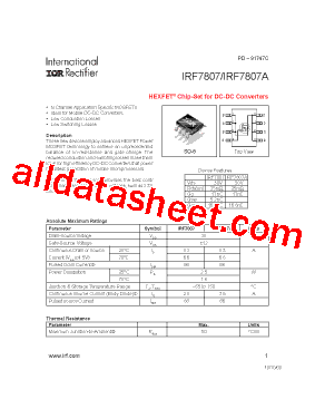 IRF7807ATRPBF型号图片