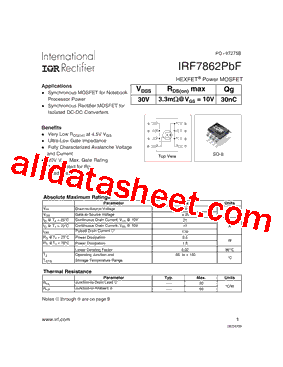 IRF7862PBF_15型号图片