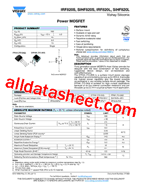 IRF820S_V01型号图片