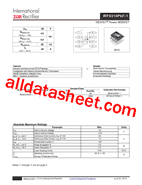 IRF9310PBF-1型号图片