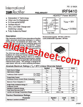 IRF940型号图片