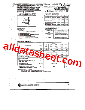 IRF9633型号图片